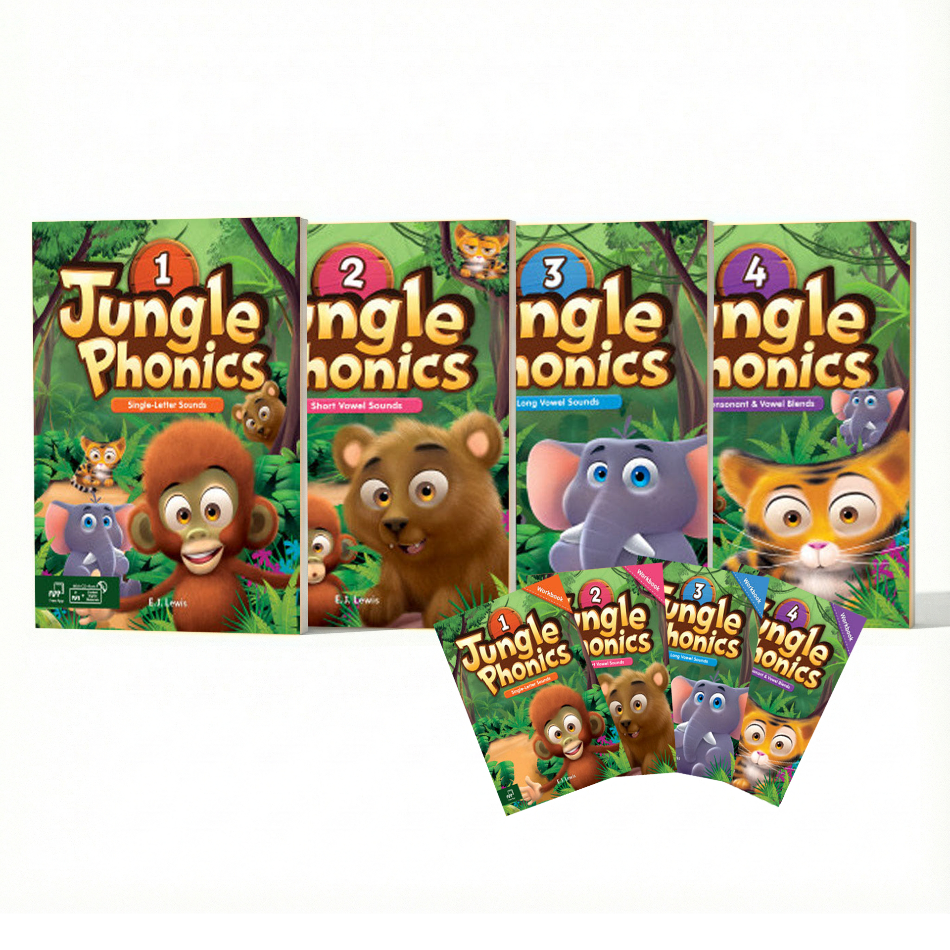 Jungle Phonics (1/2/3/4)